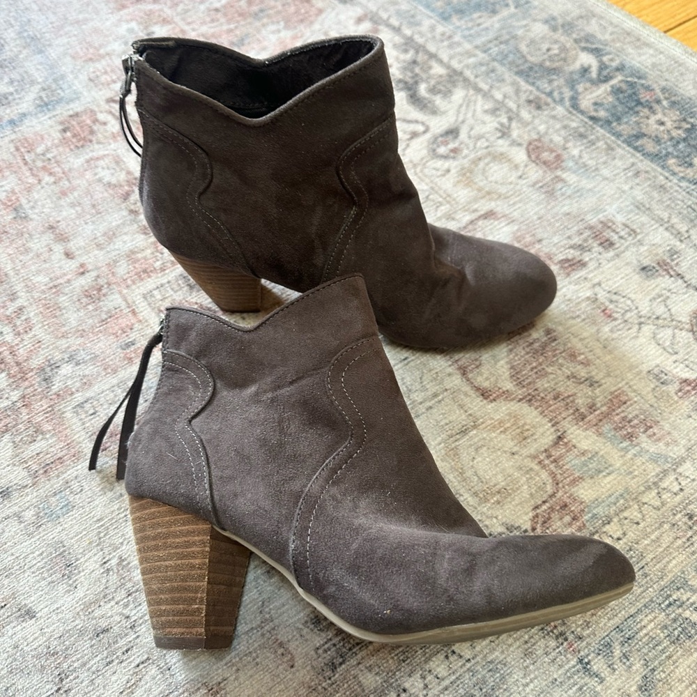 Report Footwear Martin Faux Suede Bootie
